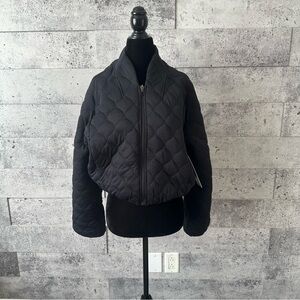 NWT Black Quilted Jacket Lululemon size 6